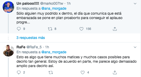 Insultos Ana Morgade 1