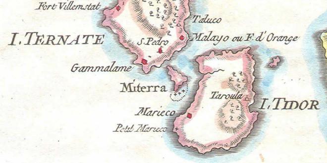 La isla de Tidore de donde partieron la mayoría de los indonesios que llegaron a España en 1522. La isla de Tidore de donde partieron la mayoría de los indonesios que llegaron a España en 1522.