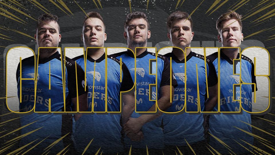 Movistar Riders campeón del Split de verano 2020 de la SLO