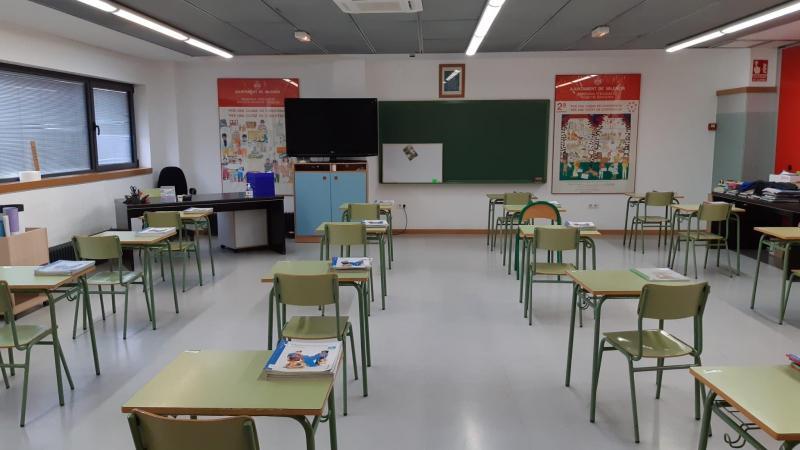 Una clase en cuarentena en Alicante por el positivo de coronavirus de un alumno