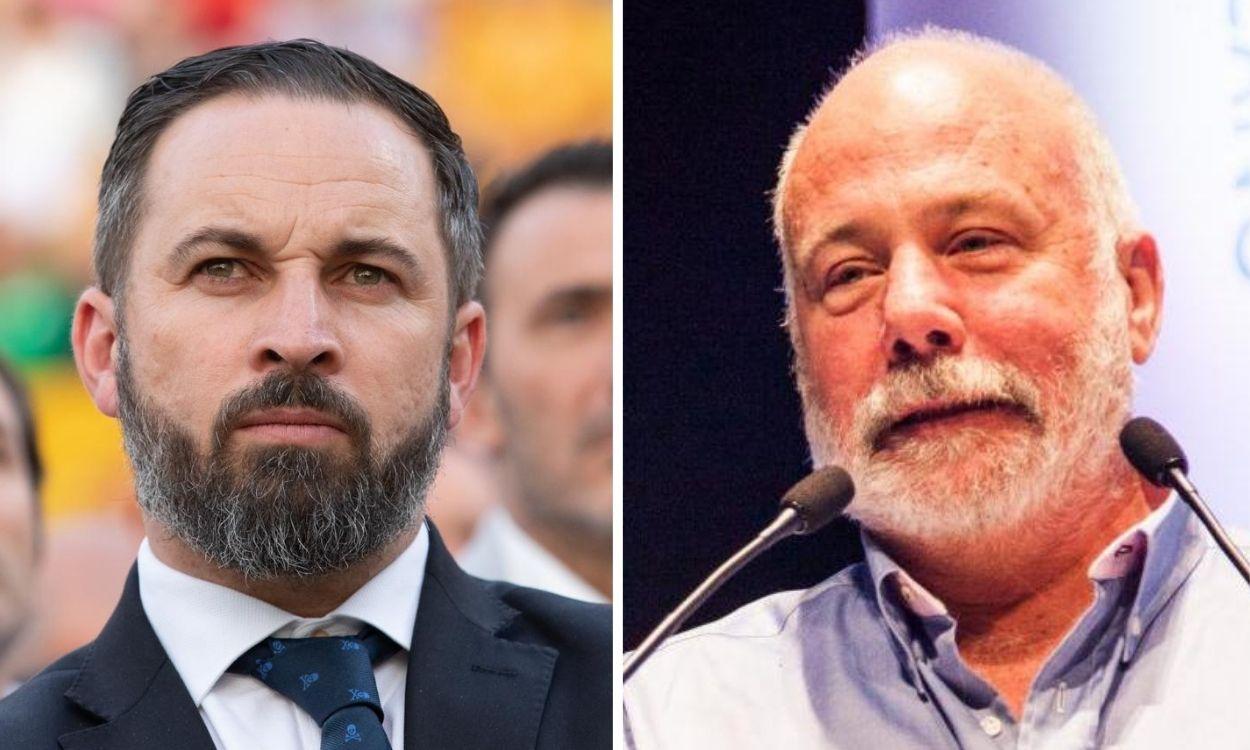 Santiago Abascal y Ramón Lobo