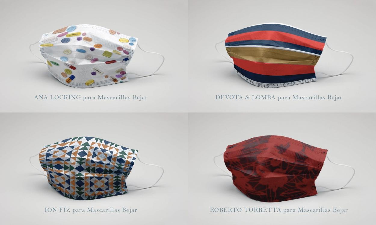 Mascarillas Béjar presenta su nueva colección de mascarillas de diseño