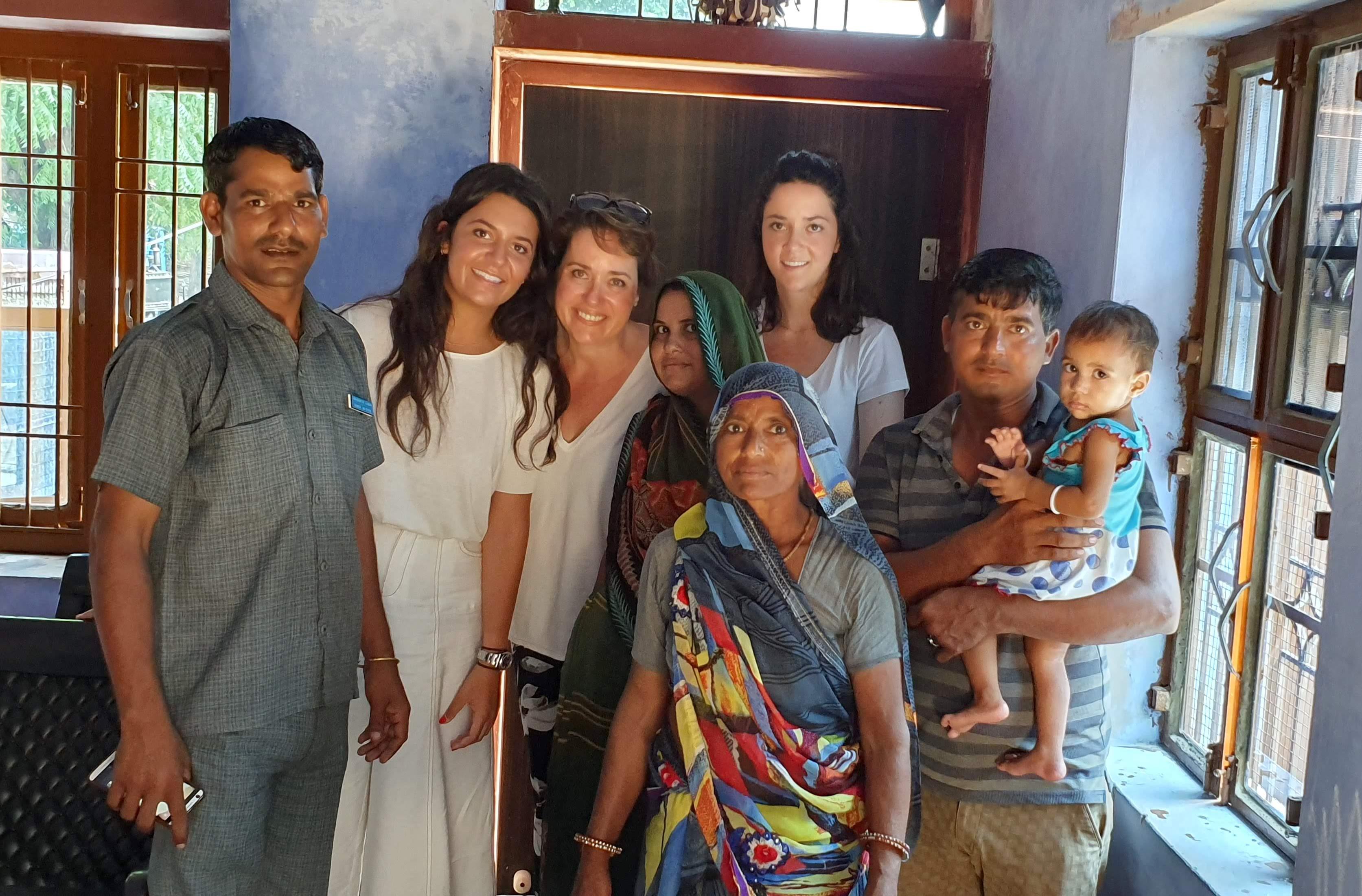 La situación de la familia de Musti animó a los Pérez a crear una campaña para recaudar fondos para ella La situación de la familia de Musti animó a los Pérez a crear una campaña para recaudar fondos para ella