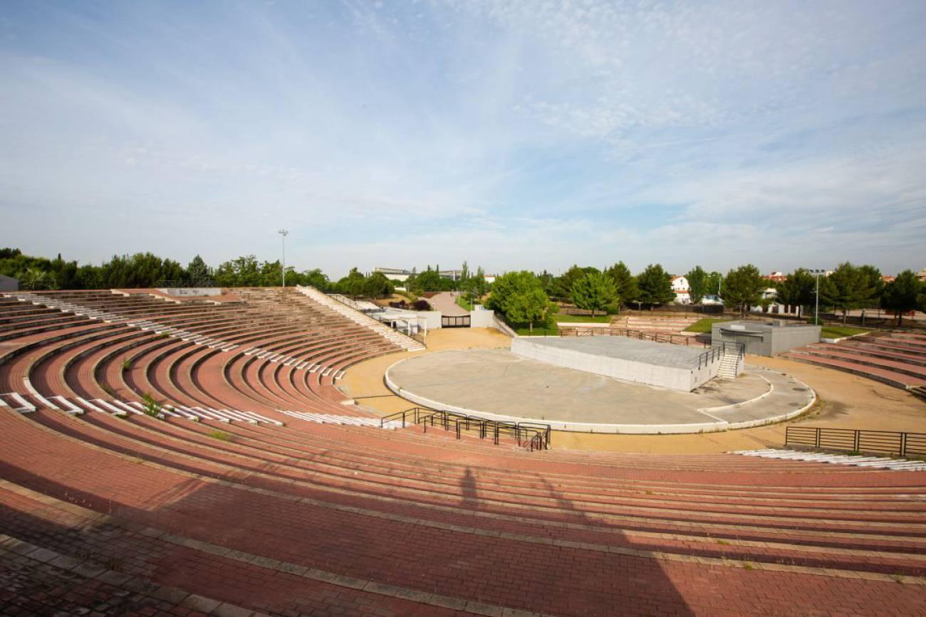 Auditorio antiguo parque  Juan Carlos I de Pinto