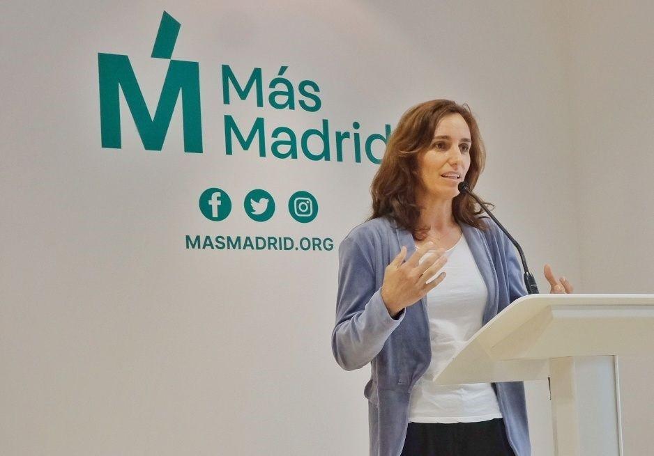 La líder autonómica de Más Madrid, Mónica García / EP