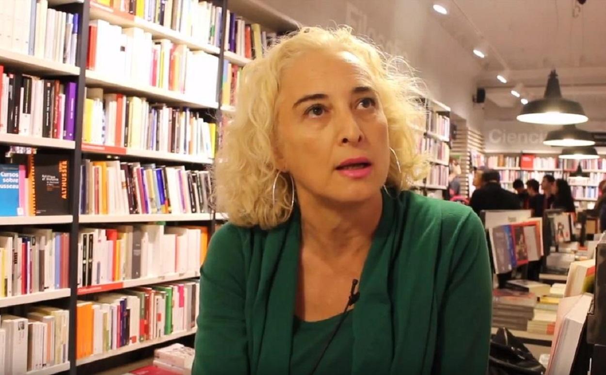La periodista Mariola Cubells en una entrevista. Youtube