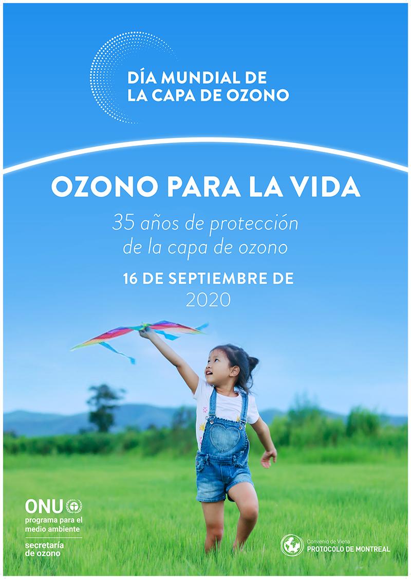 El lema de este año es "Ozono para la vida"