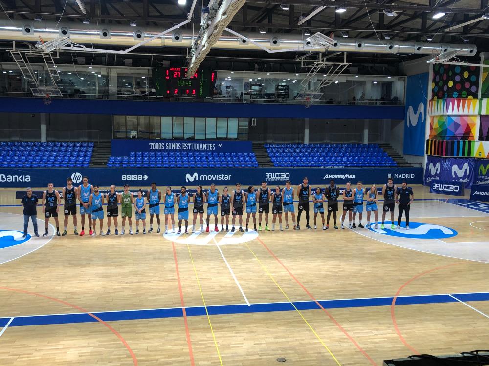 Los equipos masculino y femenino de Movistar Estudiantes