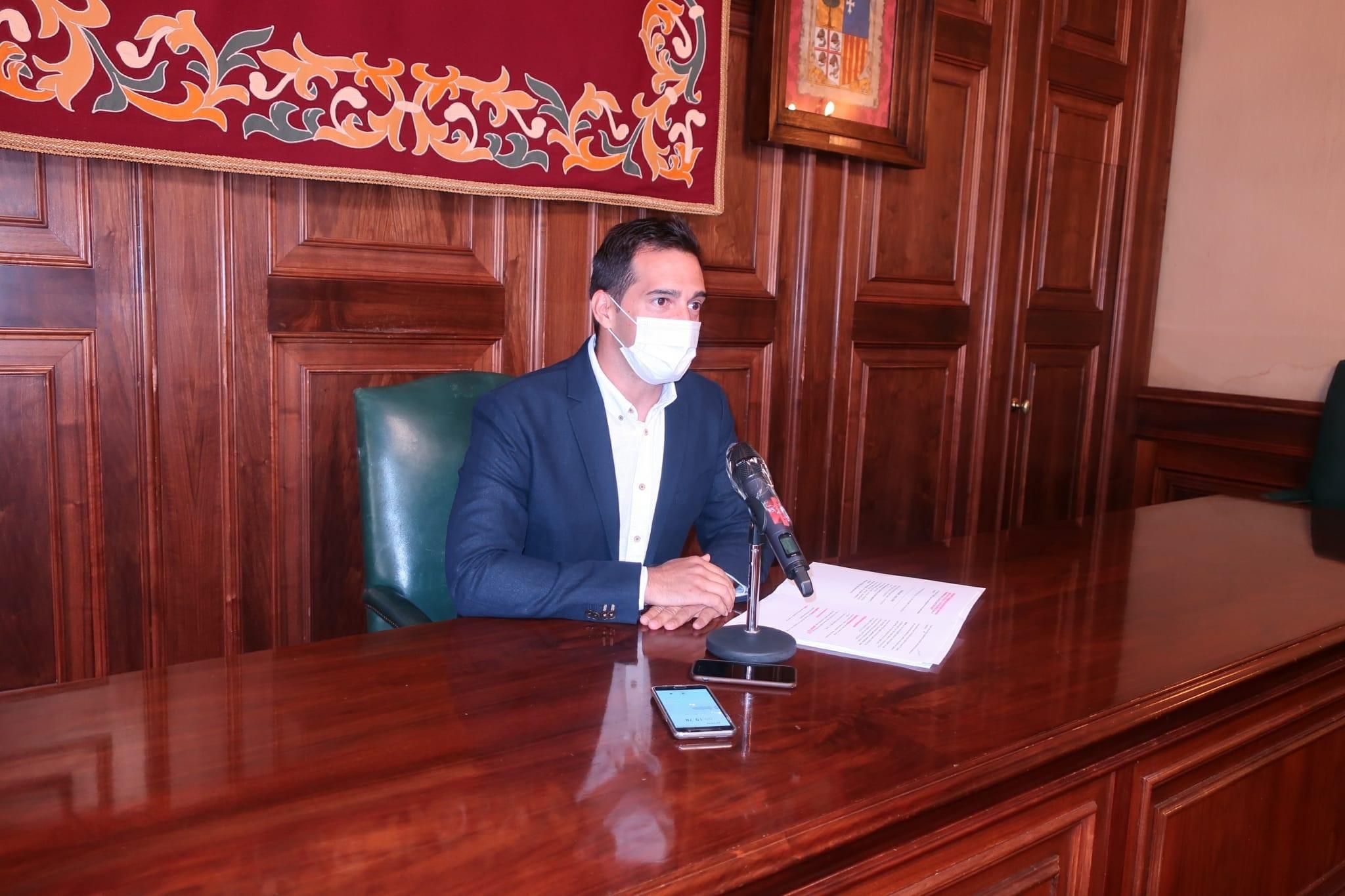 El portavoz de Ciudadanos Teruel, Ramón Fuertes