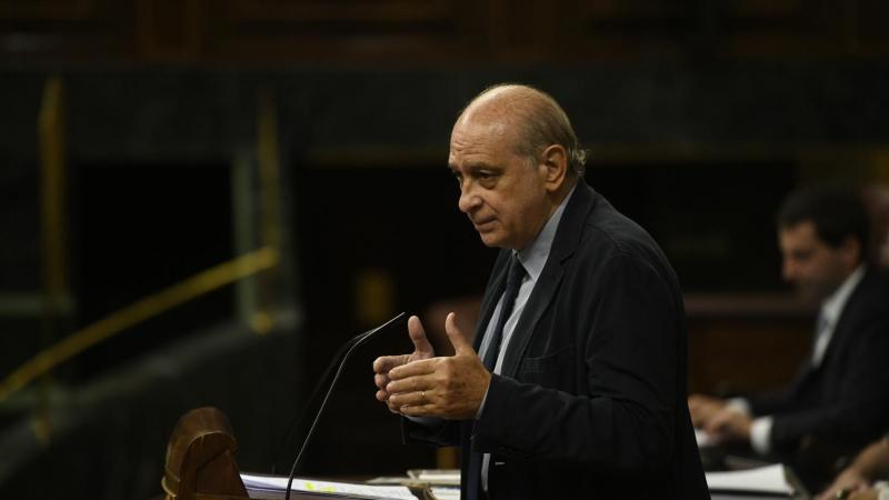 Jorge Fernández Díaz, durante un pleno en el Congreso de los Diputados. Fuente: Europa Press.
