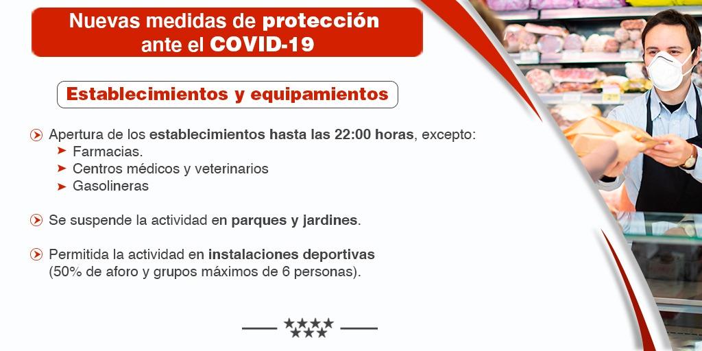 Consulte aquí las medidas aprobadas por Ayuso para controlar el coronavirus en Madrid