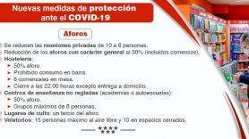 Consulte aquí las medidas aprobadas por Ayuso para controlar el coronavirus en Madrid