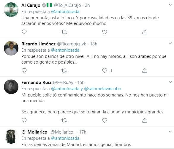 Comentarios al tuit de Antón Losada sobre las medidas de Ayuso 3 Comentarios al tuit de Antón Losada sobre las medidas de Ayuso 3