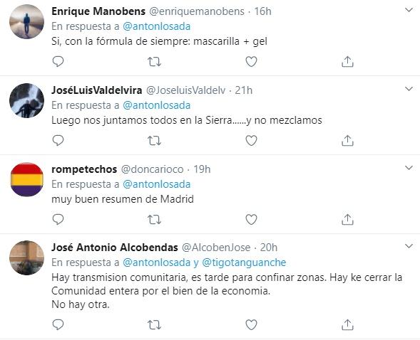 Comentarios al tuit de Antón Losada sobre las medidas de Ayuso 4 Comentarios al tuit de Antón Losada sobre las medidas de Ayuso 4