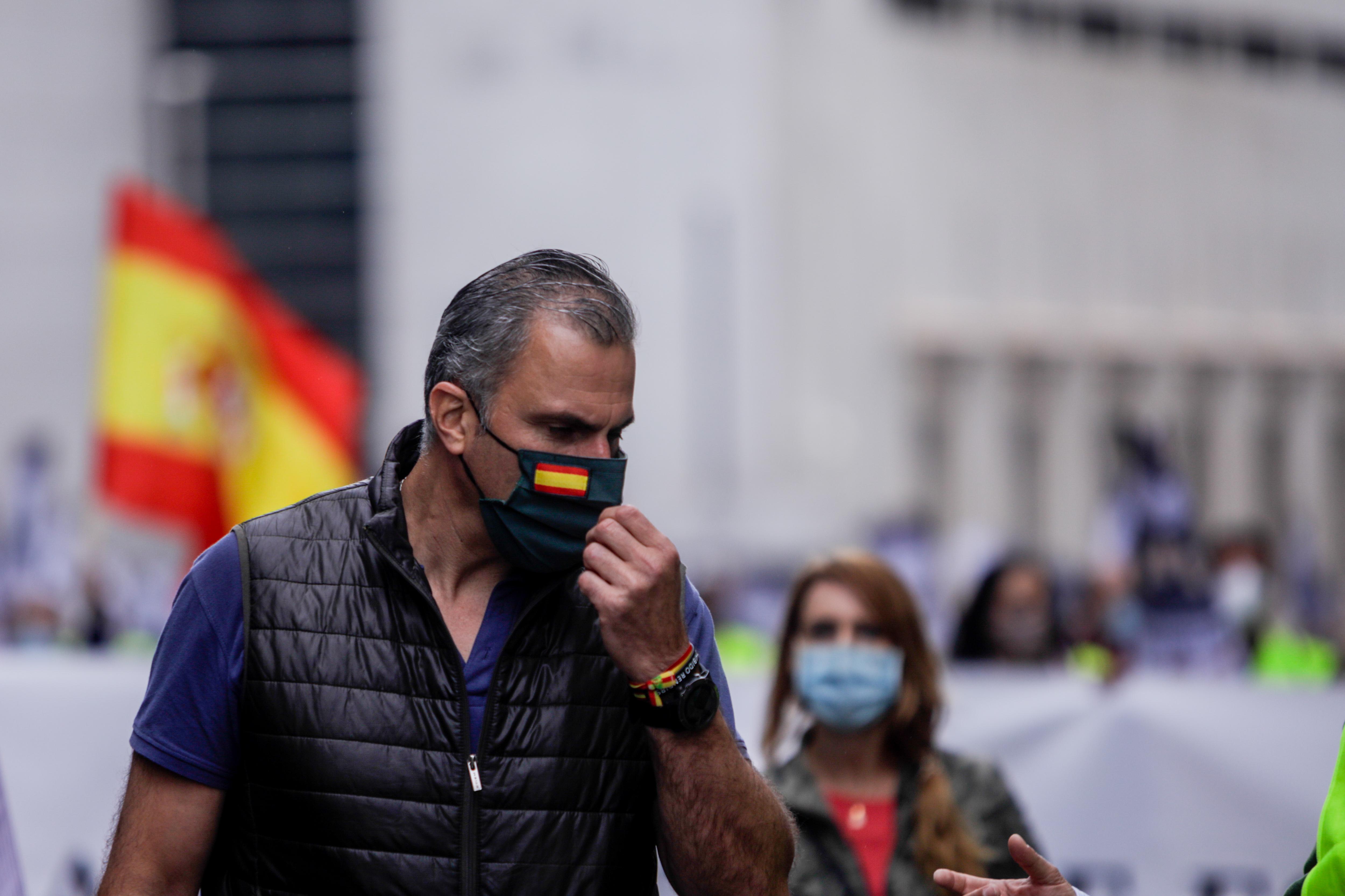 El secretario general de Vox, Javier Ortega Smith. Fuente: Europa Press.