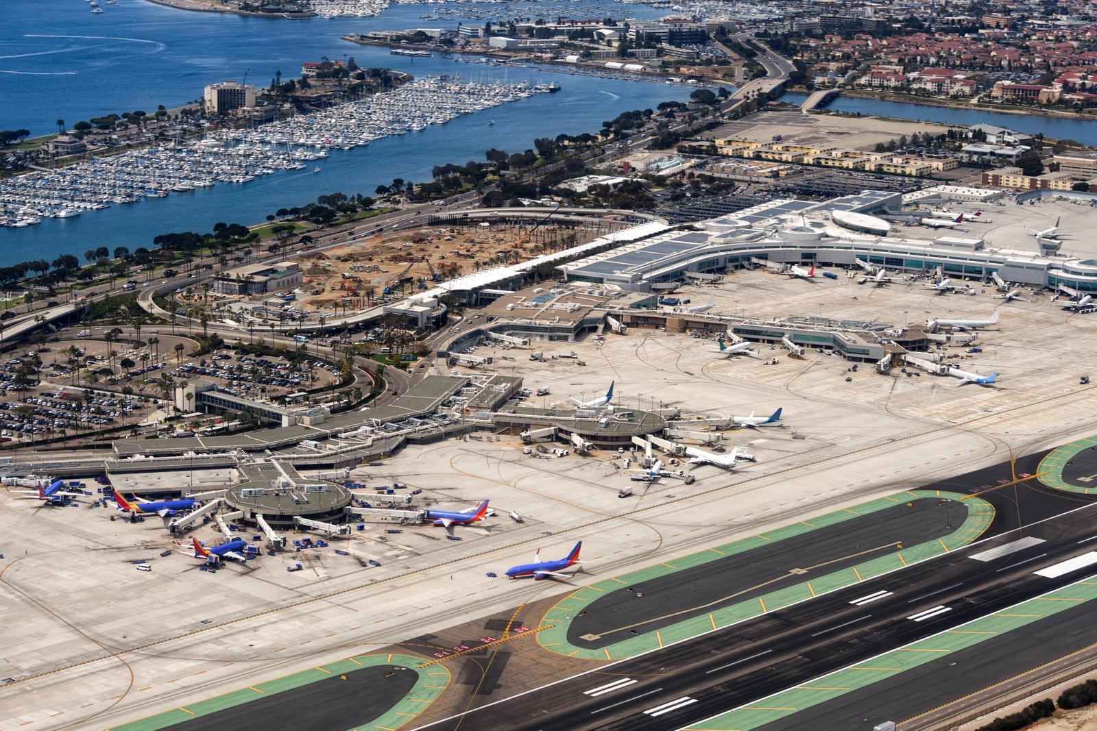Aeropuerto de San Diego. 