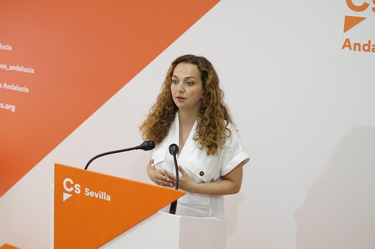 Marta Escrivá, delegada de Educación de Sevilla cesada hoy.