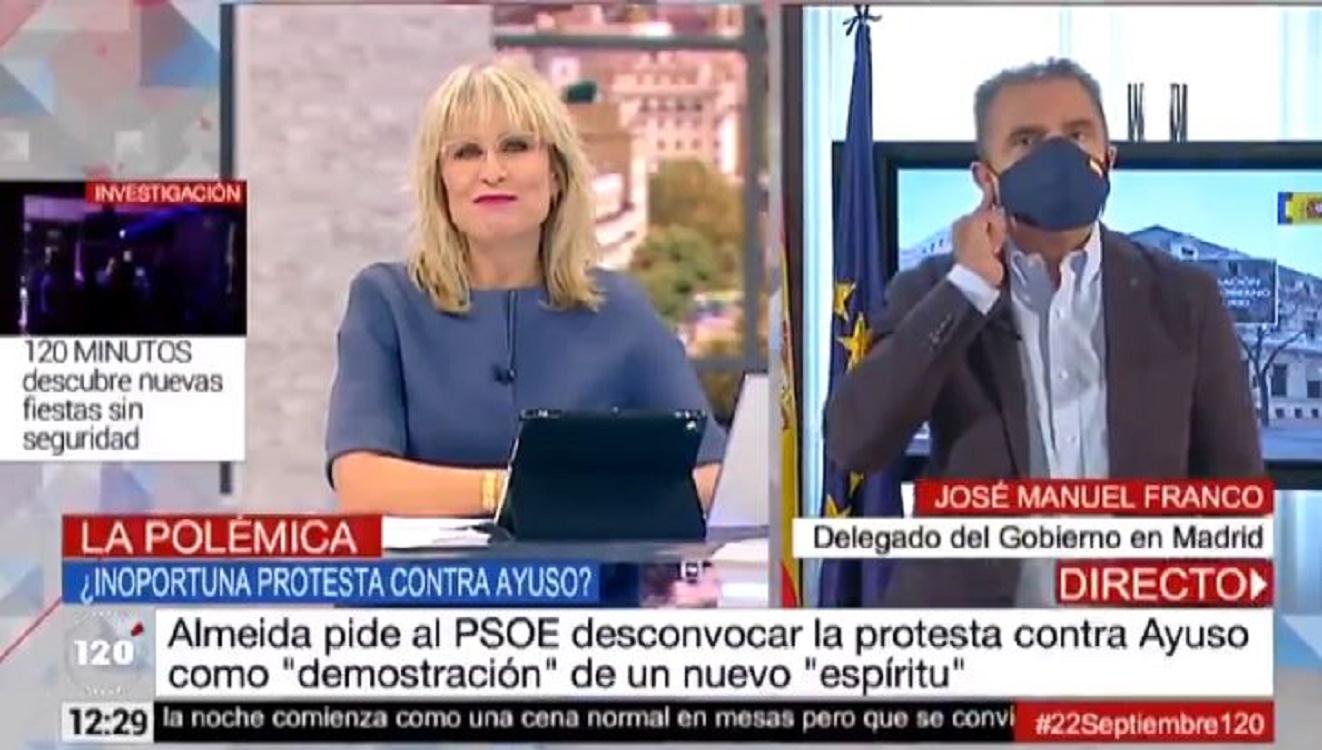 José Manuel Franco en 120 minutos. Telemadrid