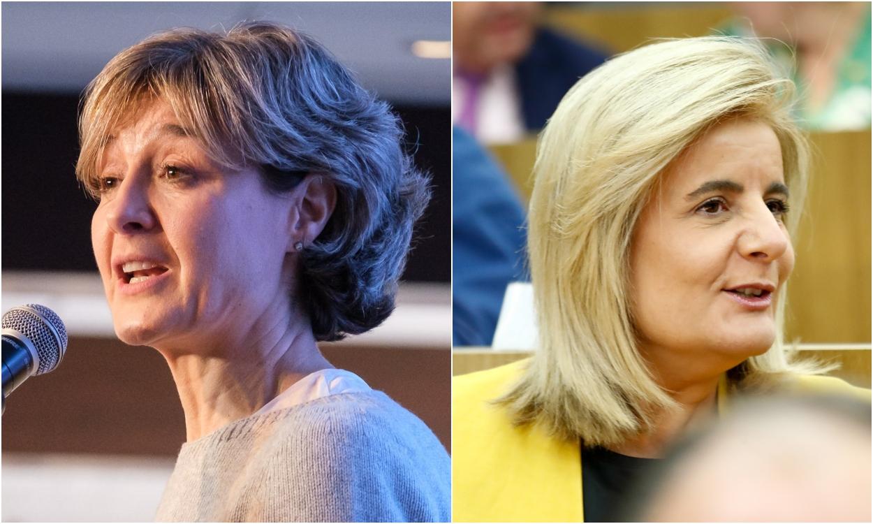 Isabel García Tejerina y Fátima Báñez, exministras del Partido Popular