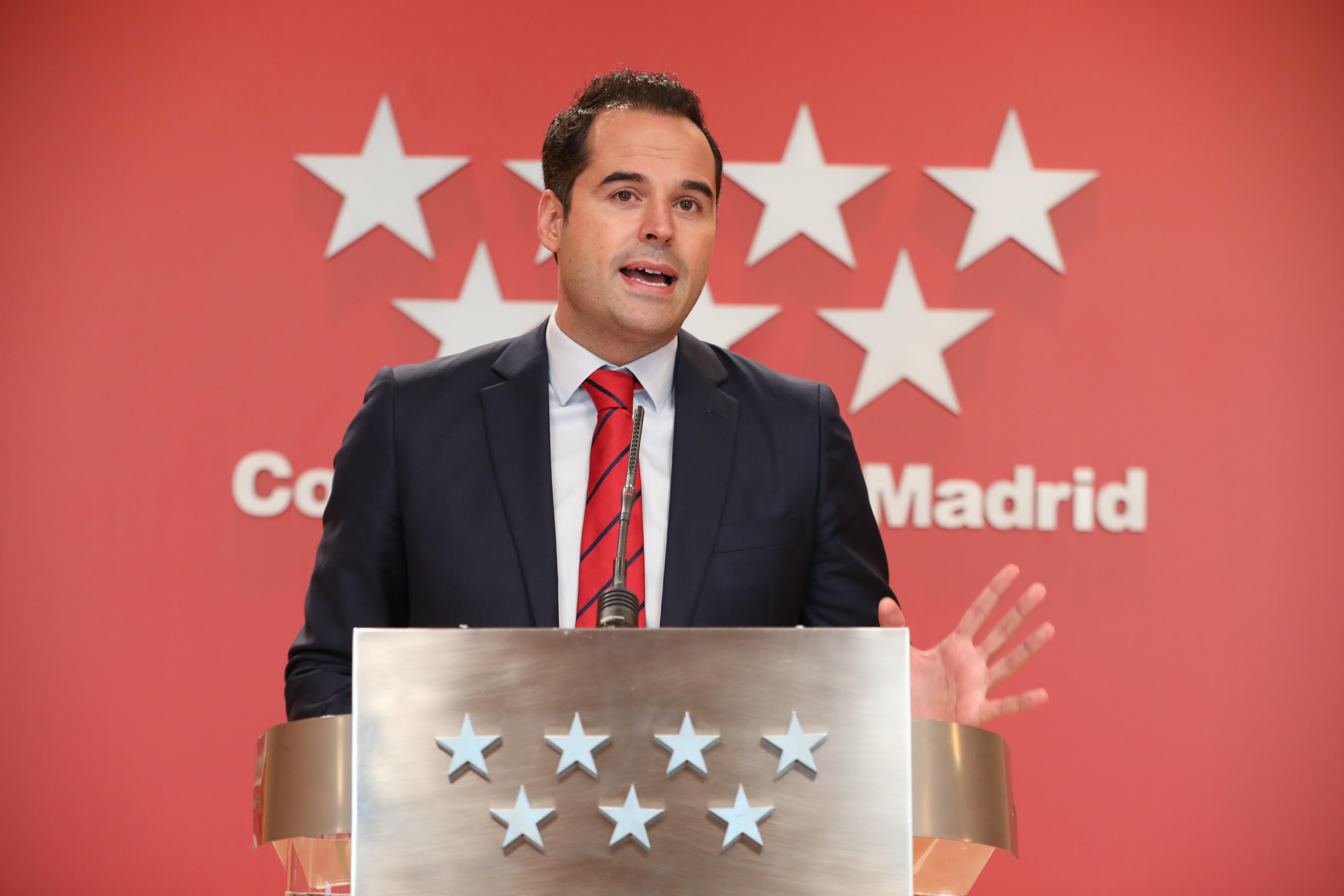 El vicepresidente de la Comunidad de Madrid, Ignacio Aguado / EP