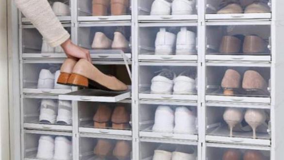 Los mejores organizadores de zapatos para mantener ordenado tu calzado y  aprovechar el espacio