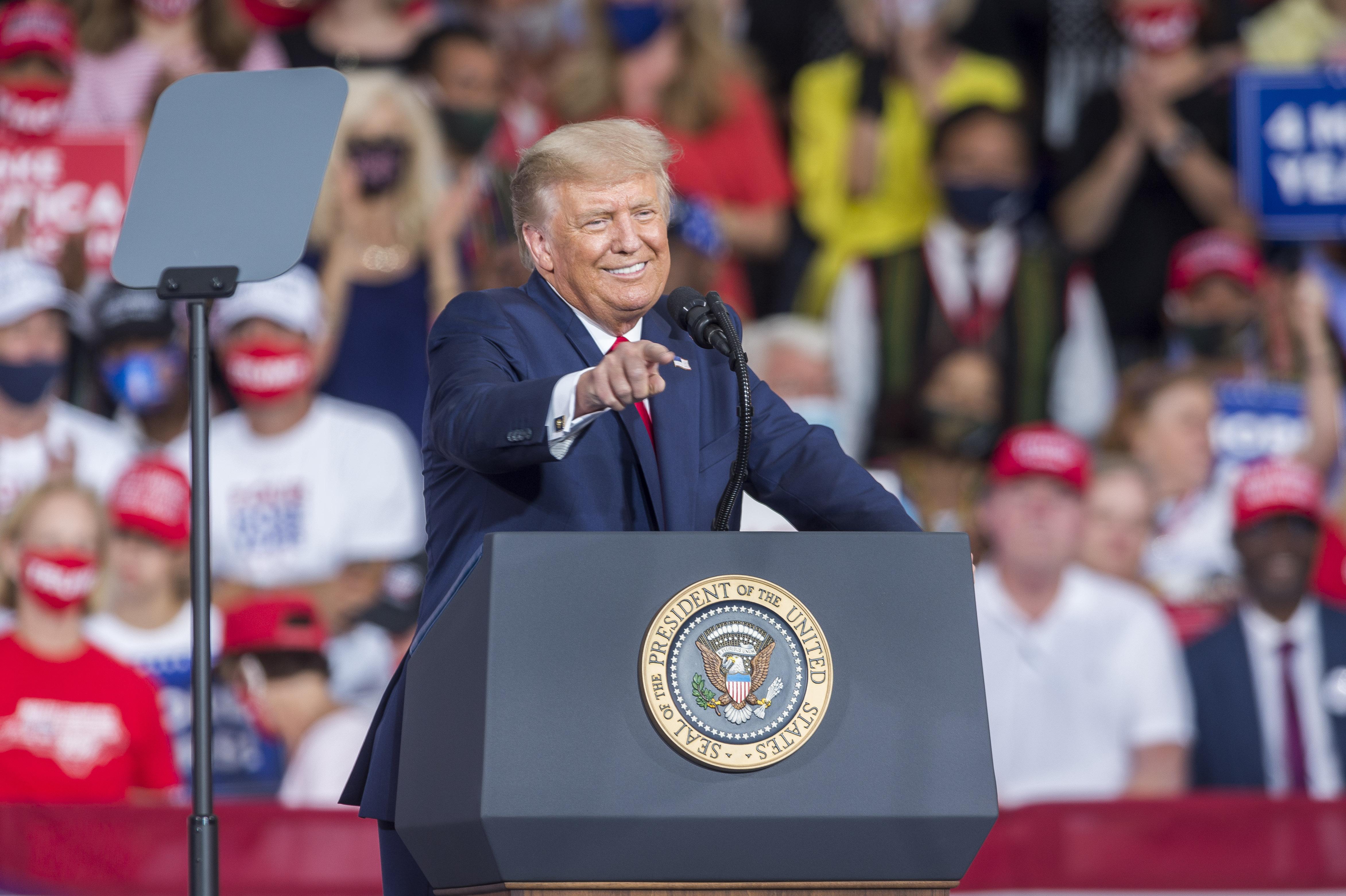 El presidente de Estados Unidos, Donald Trump. EP