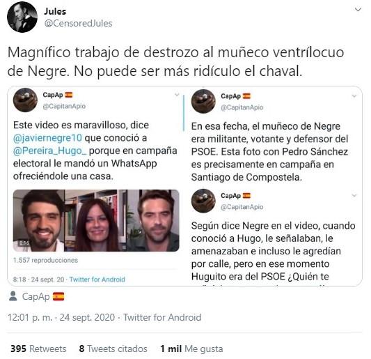'CensoredJules' sobre Hugo Pereira
