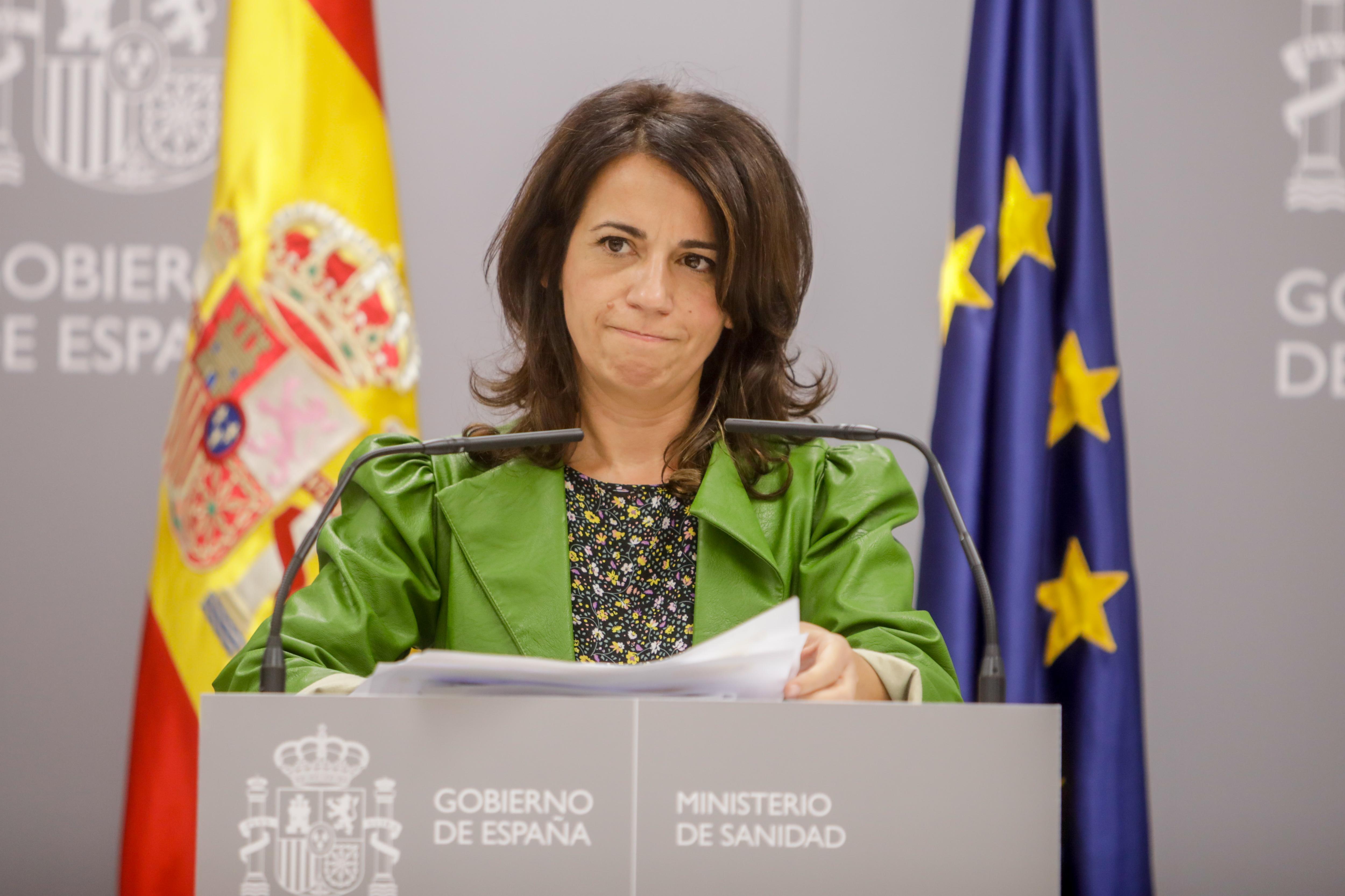 Silvia Calzón, secretaria de Estado de Sanidad. EP