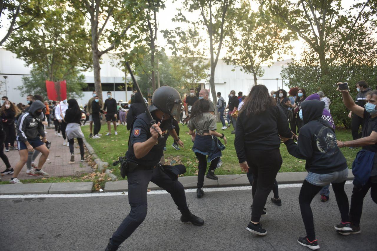 Cargas policiales Asamblea de Madrid