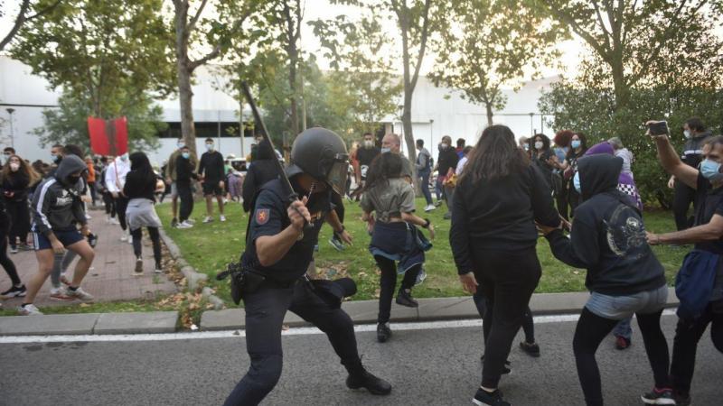 Cargas policiales Asamblea de Madrid