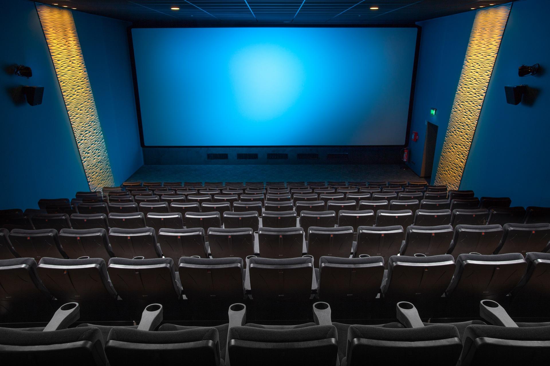 Sala de un cine. Pixabay