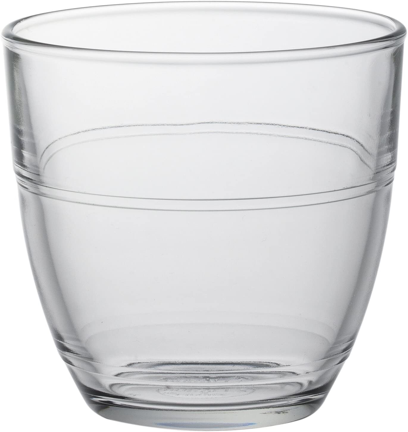 Vaso Duralex de toda la vida, ideal para el agua o servir postres