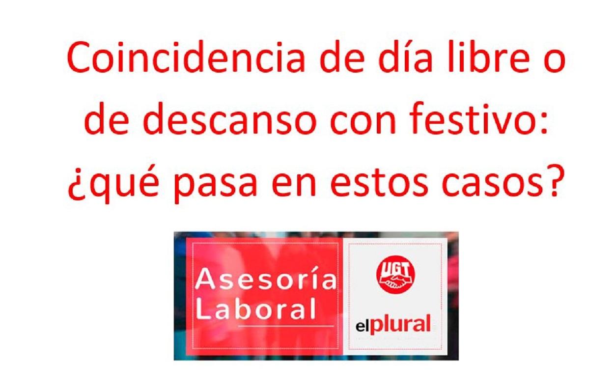 Coincidencia de día libre o de descanso con festivo: ¿qué pasa en estos casos?