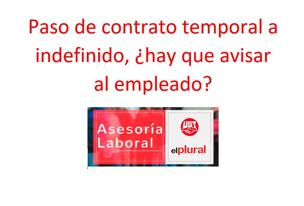 Novación de contrato: de temporal a indefinido, ¿es necesario cosentimiento del trabajador?