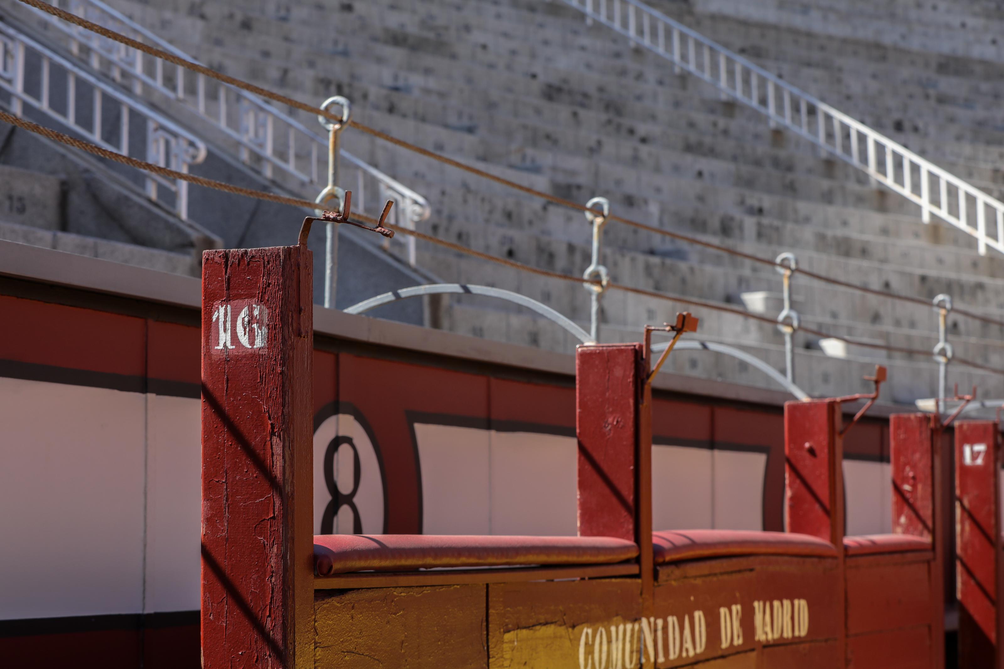 Burladero de la Plaza de Toros de las Ventas de Madrid. Fuente: Europa Press.