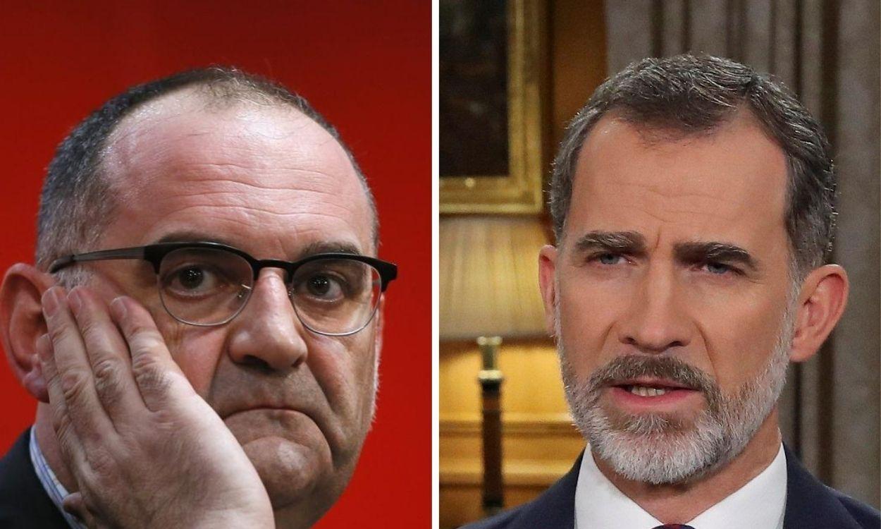 Antón Losada y Felipe VI