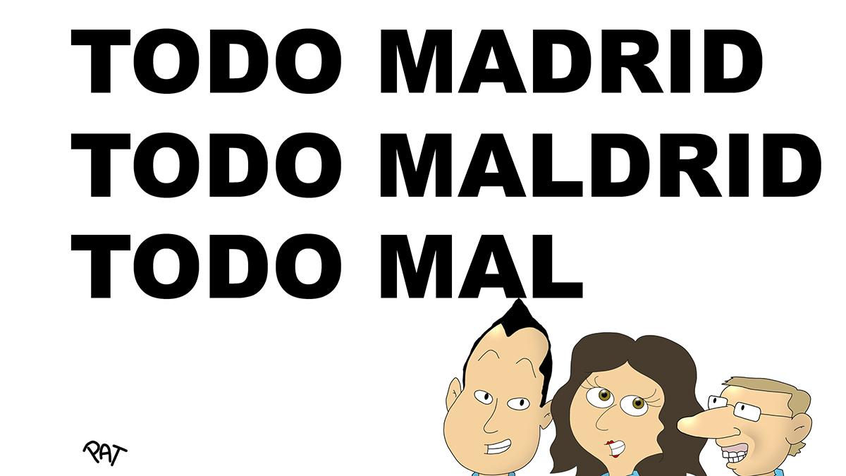 Aguado+Ayuso+Almeida, las 3 A que si suman, restan Aguado+Ayuso+Almeida, las 3 A que si suman, restan