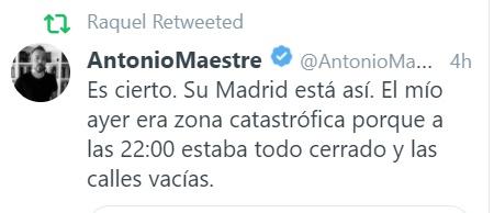 Respuesta de Antonio Maestre a Carmen Lomana Respuesta de Antonio Maestre a Carmen Lomana