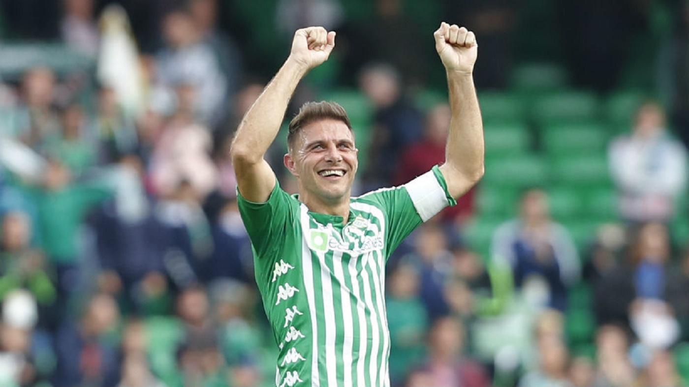 El jugador del Betis, Joaquín