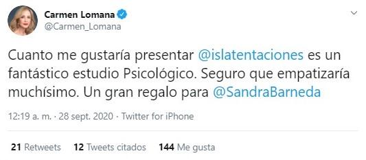 carmen lomana y la isla de las tentaciones