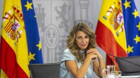 La ministra de Trabajo, Yolanda Díaz. Fuente: Europa Press.