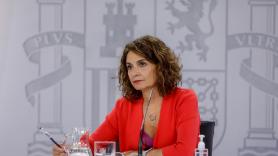 La ministra portavoz del Gobierno, María Jesús Montero. Fuente: Europa Press.