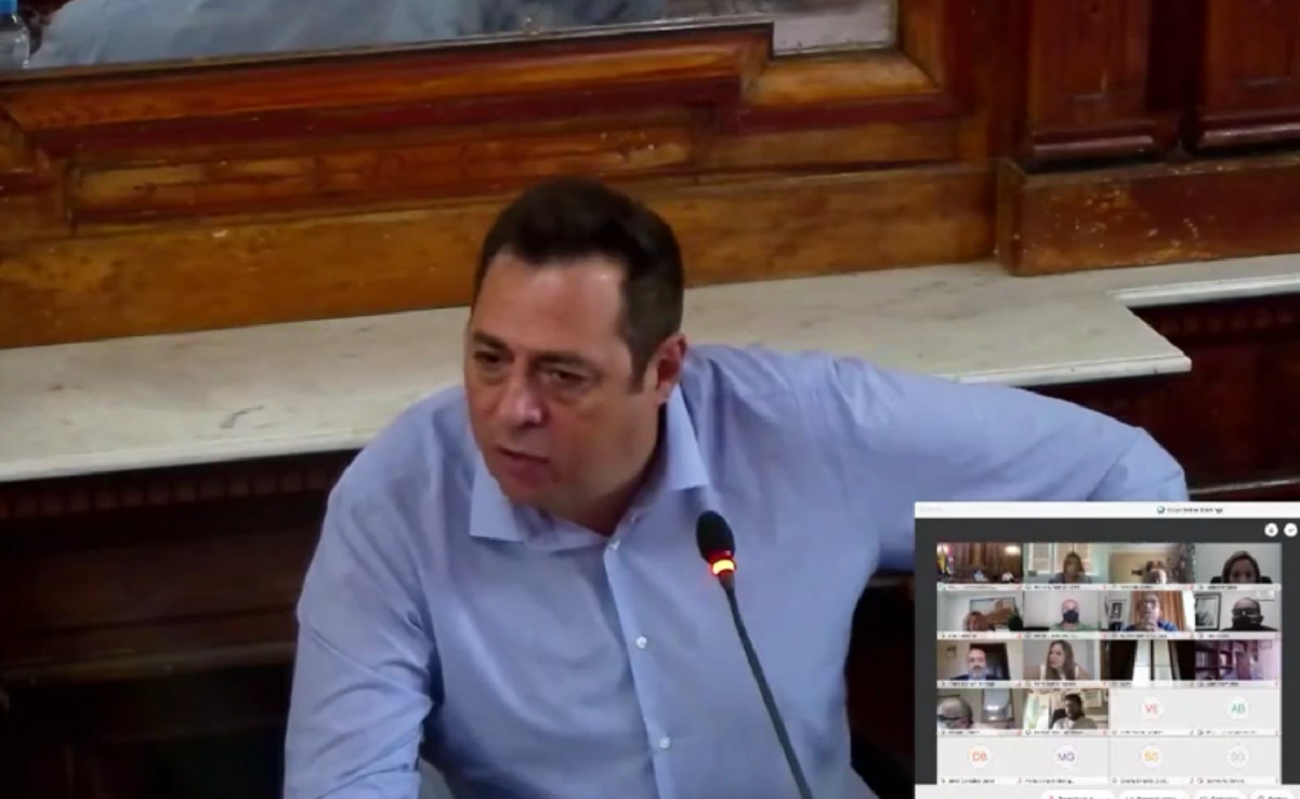 El exconcejal de Vox en el Ayuntamiento de Sanlúcar, José Manuel Martínez Ayala. Fuente: EP.