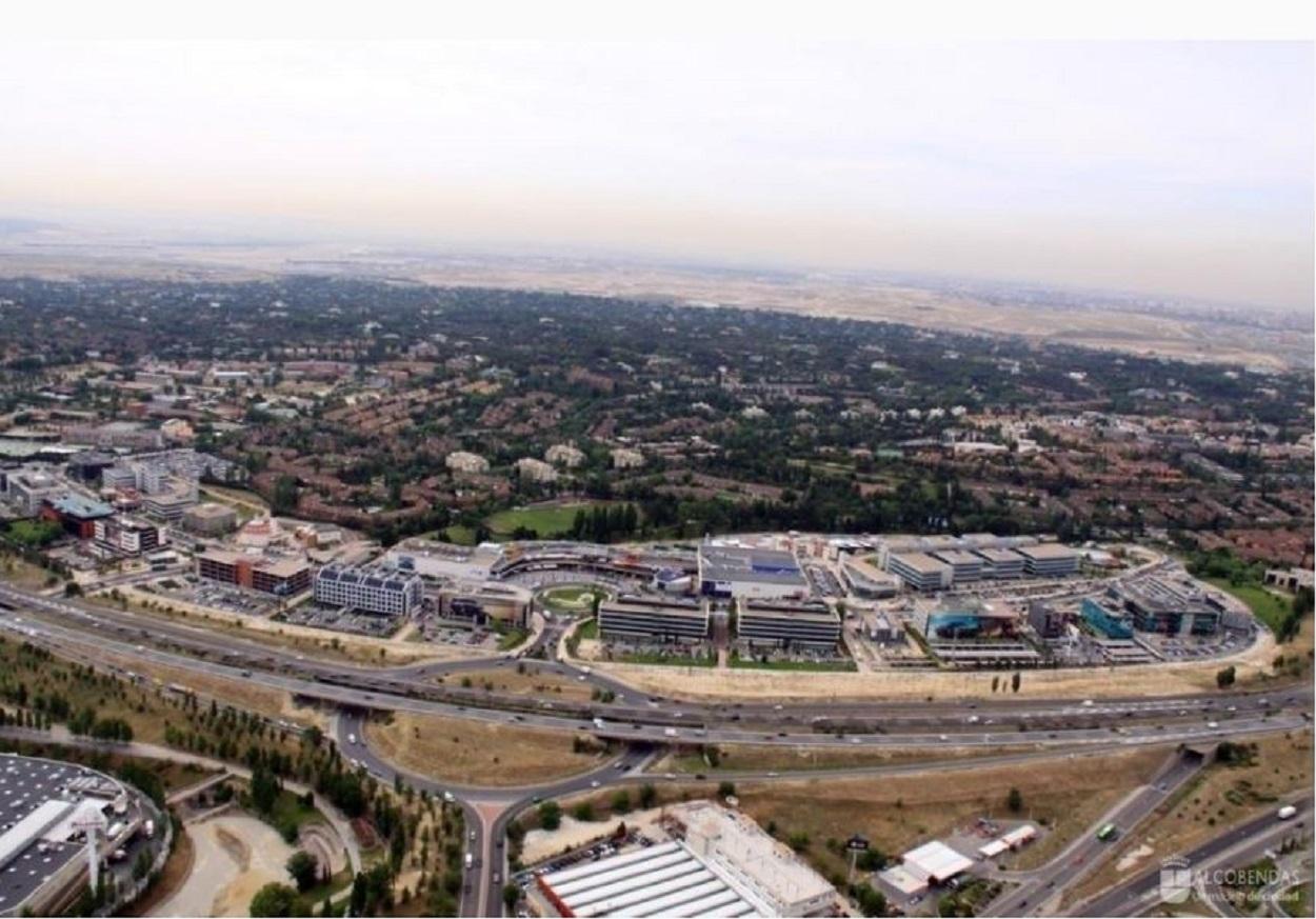 Vista aérea del Barrio de la Moraleja - Ayuntamiento de Alcobendas