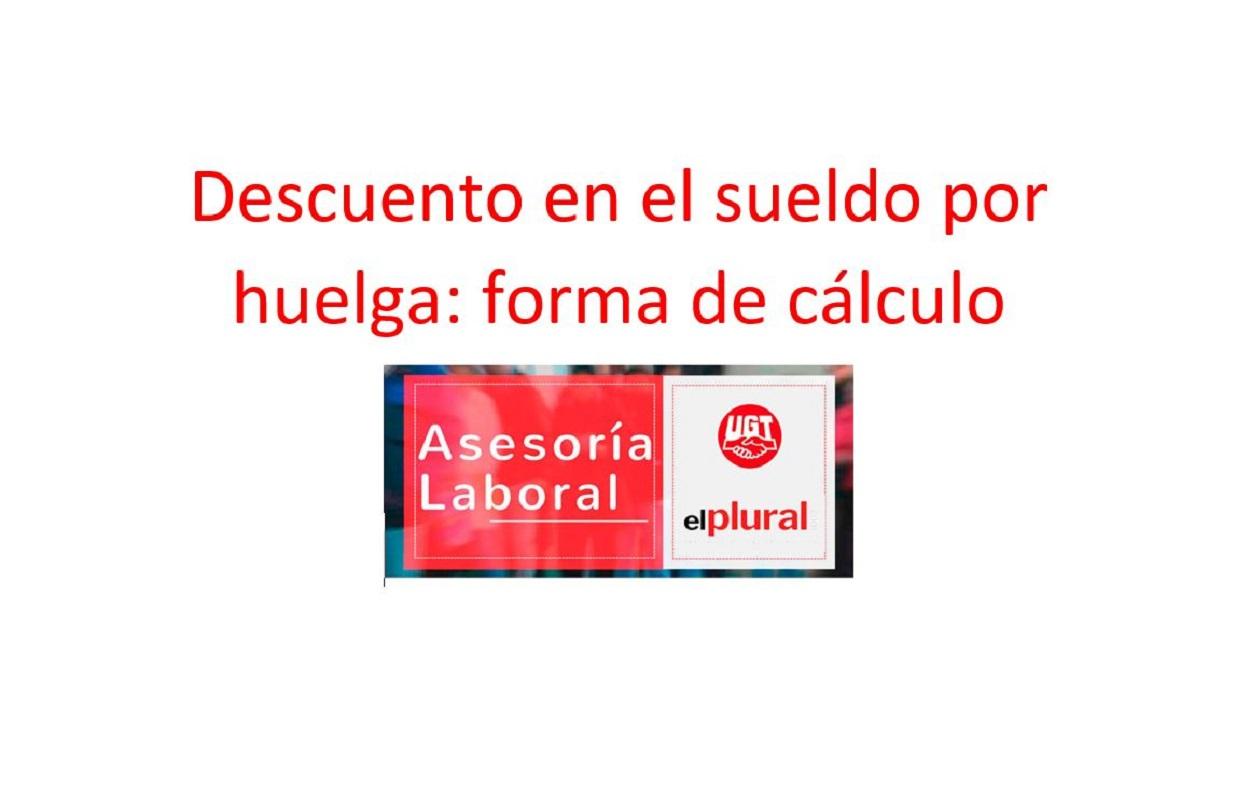 Descuento en el sueldo por huelga: forma de cálculo