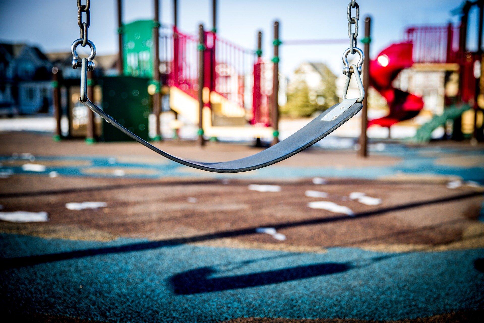 Un parque infantil. Pixabay