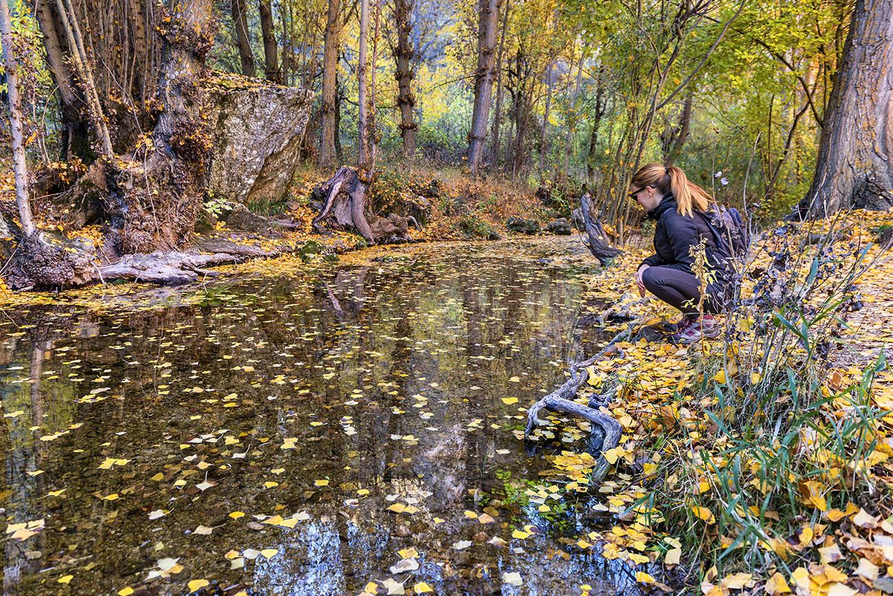 La Hoz de Pelegrina forma parte del Parque Natural del Barranco del Río Dulce