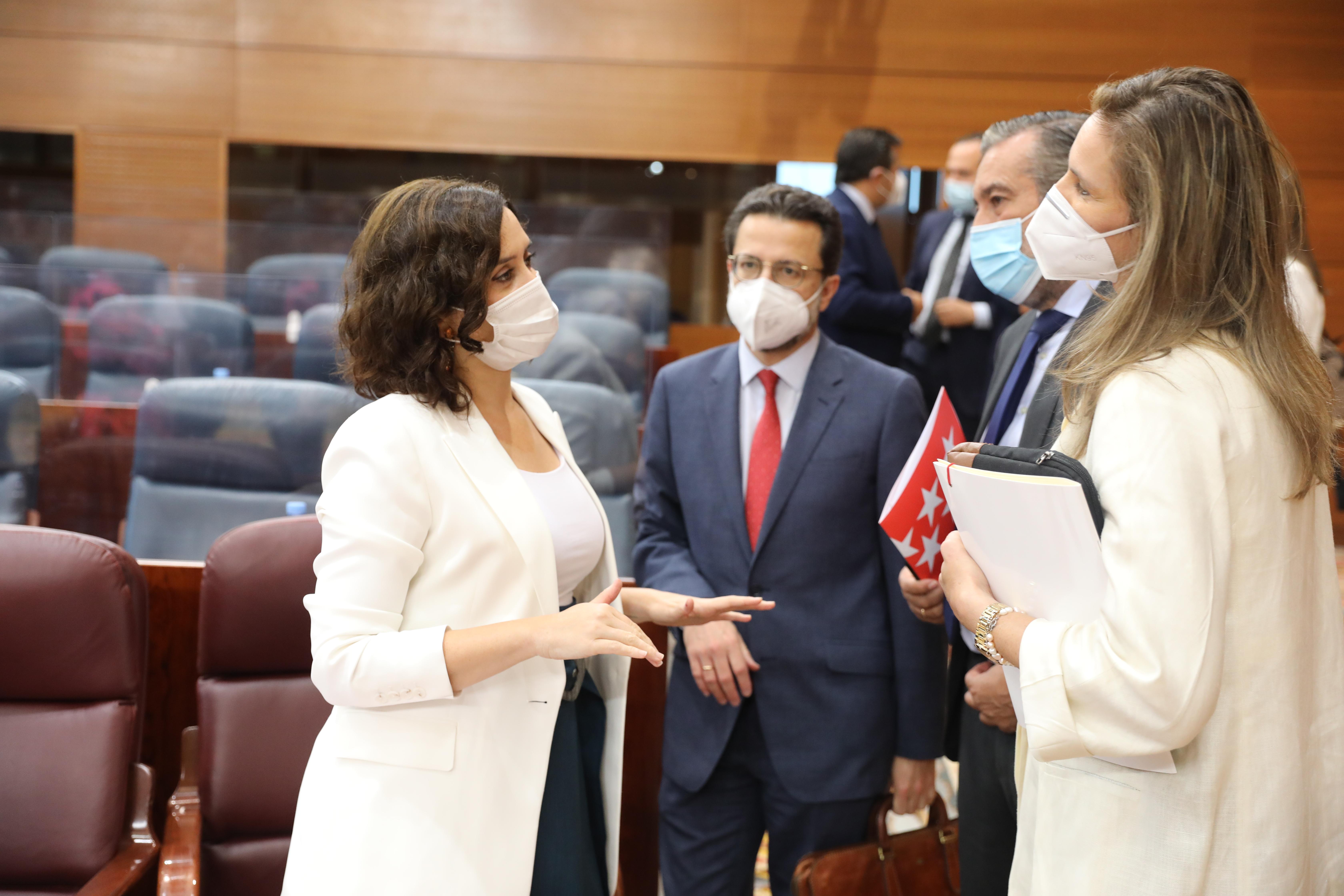 La presidenta de la Comunidad de Madrid, Isabel Díaz Ayuso / EP