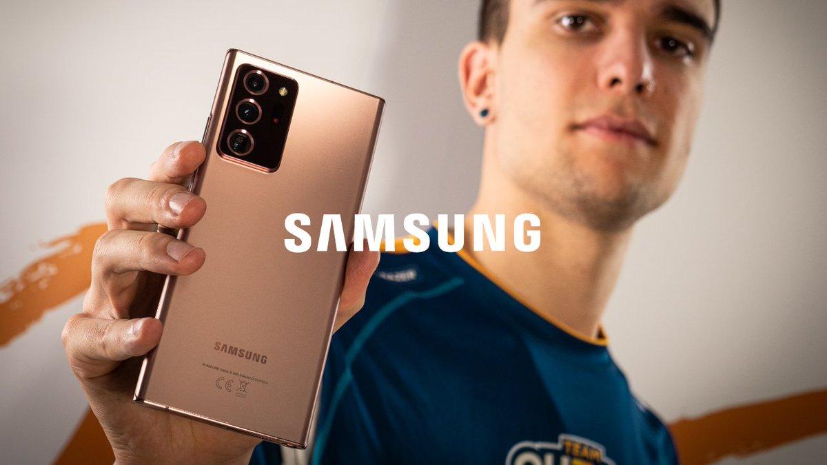 Samsung proveerá de los nuevos Note 20 a los jugadores e influencers
