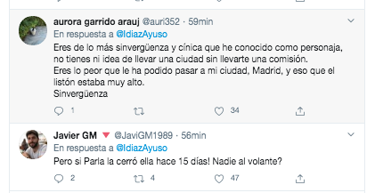 Críticas al tuit de Ayuso 2